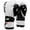 White/Black, variant on Fighting Sports S2 Gel Boxing Power Sparring Gloves - 12 oz. - Black/White