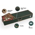 thumbnail image 4 of Covermates Keepsakes Adjustable Underbed Ornament Storage Bag, Carrying Handles, Padded Protection - Holiday Storage-Green, 4 of 9