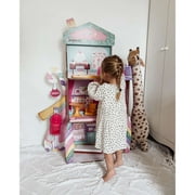 KidKraft Candy Castle Wooden Dollhouse with 28 Accessories, Ages 4 & up