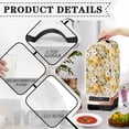 thumbnail image 4 of HELLHERO Floral Pattern Blender Dust Cover for Home Kitchen Indoor, Home Kitchen Durable Not Easy to Fade, 4 of 6