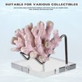thumbnail image 2 of Crystal Mineral Raw Stone Display Stand Raw Gemstone Display Holder Minerals Rack, 2 of 6