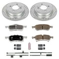 thumbnail image 3 of PowerStop Rear Z26 Street Warrior Carbon-Fiber Ceramic Brake Pad and Drilled and Slotted Rotor Kit Fits: MINI COOPER Select Models K5726-26, 3 of 9
