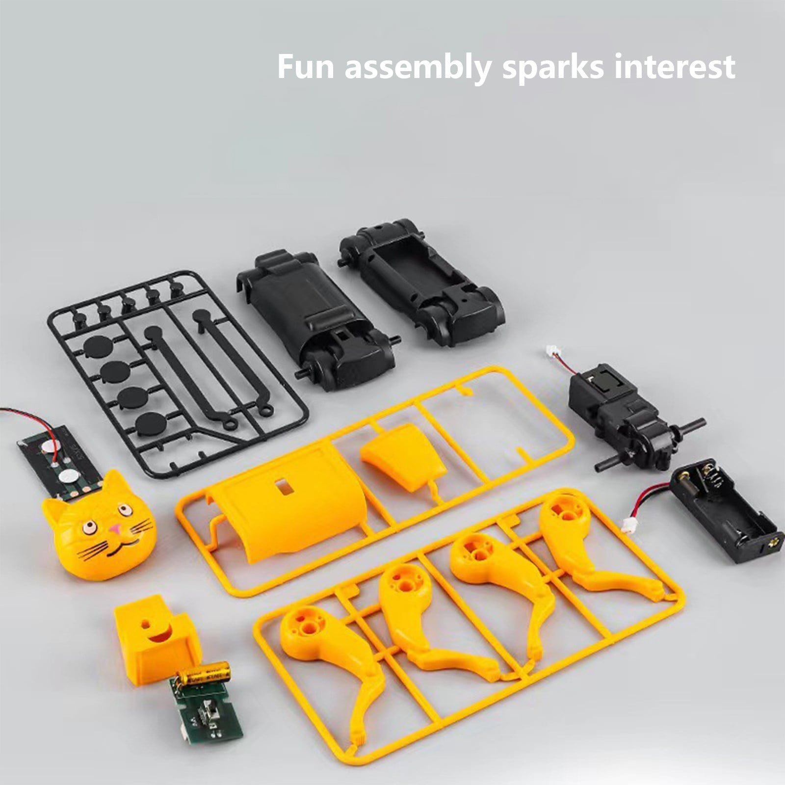 Lekihaqq 2 Packs Solar Powered Robot Dog Kit, STEM Educational DIY Building Toy, Physics Science Project for Teens & Adults, Creative Hands-On Learning Engineering Set