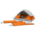 thumbnail image 1 of Ozark Trail 3-Piece Camping Combo, Orange Color, Include 2 Sleeping Bag, Maximum Occupancy Is 3 Person, 1 of 7