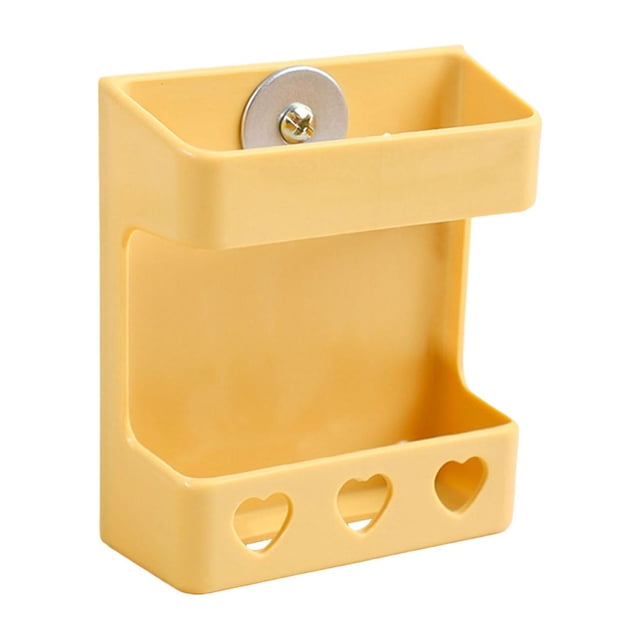 Comedero para gallinas y verduras Garden Rutin, comedero para gallinas y aves de corral, para colgar en la pared Amarillo