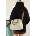 thumbnail image 3 of Sunyuer Diaper Bag Tote, Travel Stylish Mommy Bag with Stroller Clips, Large Capacity Hospital Bag for Labor and Delivery, 3 of 10