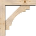 thumbnail image 3 of Ekena Millwork 7 1/2"W x 38"D x 38"H Merced Block Smooth Bracket w/ Offset Brace, Douglas Fir, 3 of 25