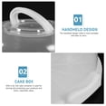 thumbnail image 4 of Reusable Cake Box Cake Keeper Portable Cake Case Portable Bread Cake Carrier, 4 of 9