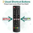 thumbnail image 5 of (Paquete de 2) Mando a distancia universal para LG Smart TV, compatible con todos los modelos de LG TV LCD LED OLED UHD HDTV 3D 4K Smart TV, mando a distancia de repuesto para LG Smart TV con tecla de, 5 of 5