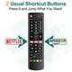 thumbnail image 5 of (Paquete de 2) Mando a distancia universal para LG Smart TV, compatible con todos los modelos de LG TV LCD LED OLED UHD HDTV 3D 4K Smart TV, mando a distancia de repuesto para LG Smart TV con tecla de, 5 of 5