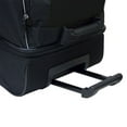thumbnail image 2 of Travelers Club Large 36" Drop-Bottom Rolling Duffel with Telescopic Handle - Black, 2 of 5