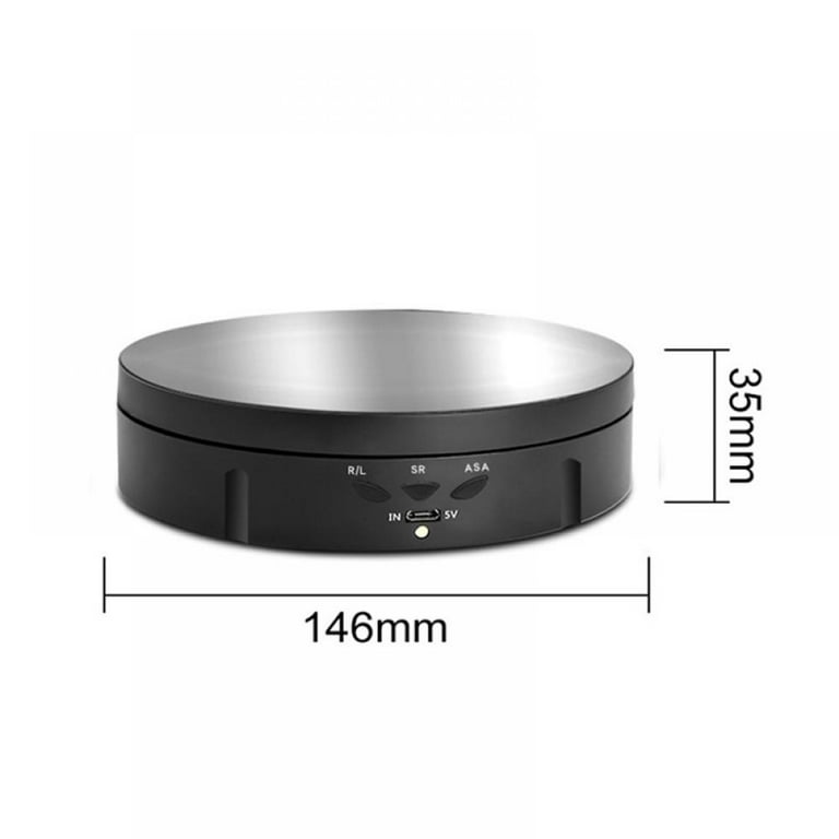 Rotating Display Stand 360 Degree Motorized Rotating Display Spinner  Turntable for Photography Products and Shows, Video Shooting Props 