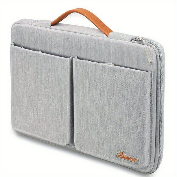 SIMTOP Laptop Sleeve 360° Protective Laptop Case Compatible With Notebook 13" 13.3" 14" 15.6" 16" Computer,Water Repellent Protective Case With Pocket.