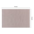thumbnail image 4 of Unique Bargains Rustic Placemats Set of 6 Placemats for Dining Table Decor Khaki 18x12in, 4 of 7