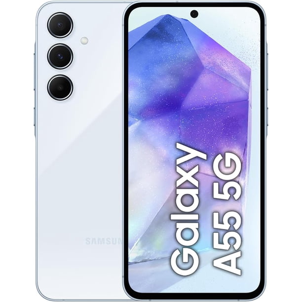 Samsung Galaxy A55 5G 128GB Impresionante Azul hielo (Reacondicionado)