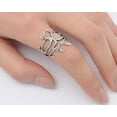 thumbnail image 4 of Women's Tree Branch Cutout Open Ring .925 Sterling Silver Band Jewelry Female Male Unisex Size 12, 4 of 4