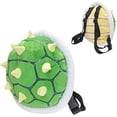 thumbnail image 2 of Plush Stuffed Toy Soft Toy Kids Backpack, Koopa Bowser Backpack Turtle Shell Green Soft Stuffed Cartoon Cute Turtle Costume Backpack,Cosplay Costume Accessory Prop,Stuffed Toy, 2 of 6