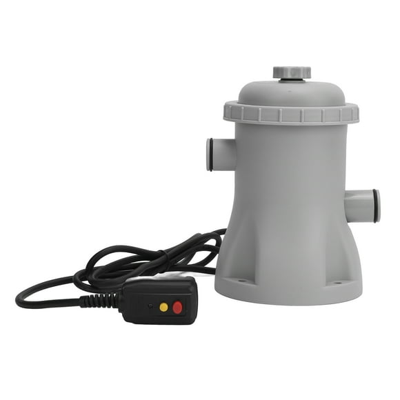 Electric Swimming Pool Filter Pump Above Ground Pools 330 Gallon Cartridge Filters Pump System for Inflatable Pool