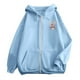 thumbnail image 4 of WILLBEST Sudadera Deportiva para Mujer Ladies' Christmas Printed Zipper Long Sleeved Pocket Drawstring Casual Hooded Sweatshirt 2051 XX-Grande, 4 of 8