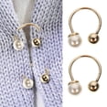 thumbnail image 4 of 4PCS Mujeres Seguridad Perla Broche Pines Multifuncional Durable Broche Pines, 4 of 5