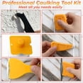 thumbnail image 5 of 33 count  Caulking Tool Kit Set 3 in 1 Caulk Remover & Grout  with Pads 2 in 1 Razor  Scraper with  Sealant Finishing Tools for Kitchen Bathroom Sink Window Floor, 5 of 6