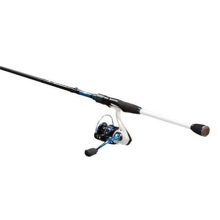 13 Fishing 1136842 6 ft. 7 in. M Spinning Combo - 2000 Reel Fast Black White & Blue