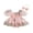 Pink, variant on BemeyourBBs Baby Girls First Birthday Outfit 1st Birthday Party Dress Newborn Fairy Tulle Tutu Romper Dress Fly Sleeve Floral Embroidery Bodysuit Princess Party Cake Smash Dresses Headband