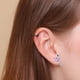thumbnail image 5 of 1 par de lindos aretes pequeños de flamenco para mujer, delicados aretes de animales, joyería de moda, decoración para fiestas, Navidad, vacaciones, regalo de cumpleaños, hija, multicolor, 5 of 7