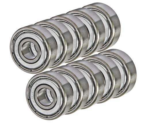 10 Stainless Steel Ball Bearing 3 x 7 mm 3x7 3mm/7mm 