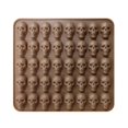 thumbnail image 6 of 40-Cavity Skulls Candy Mould - Food Grade Silicone Skulls Mold for Chocolate Sugar Crafts 3D Desserts, 6 of 6