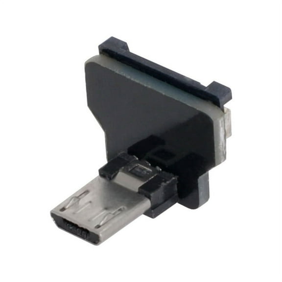 FVH CYFPVUSB 5Pin Micro USB2.0 Male 90 Degree Up Angled Connector Socket for FPV HDTV Multicopter Aerial Photography