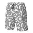 thumbnail image 5 of Naloa Snake Men's Beach Shorts, Surfing shorts, Swim trunks, Quick Dry Swim Trunks for Surfing Beach Fun - Medium, 5 of 9