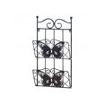 thumbnail image 1 of Accent Plus 10018400 Buttrefly Metal Double Wall Rack, 1 of 2