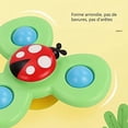 thumbnail image 4 of Juguete giratorio JM con ventosa colección de insectos mariposa abeja mariquita 3 piezas, 4 of 5