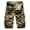 Khaki, variant on cllios Men's Camo Cargo Shorts Outdoor Work Shorts Comfortable Utility Cargo Shorts with Multi Pockets Fathers Day Gifts Army Green,XL