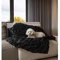 thumbnail image 4 of Luxe Classic Faux Fur Throw | 50"x60" | A, 4 of 4