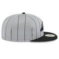 thumbnail image 5 of Men's New Era  Gray/Black Colorado Rockies 2025 Batting Practice 59FIFTY Fitted Hat, 5 of 7
