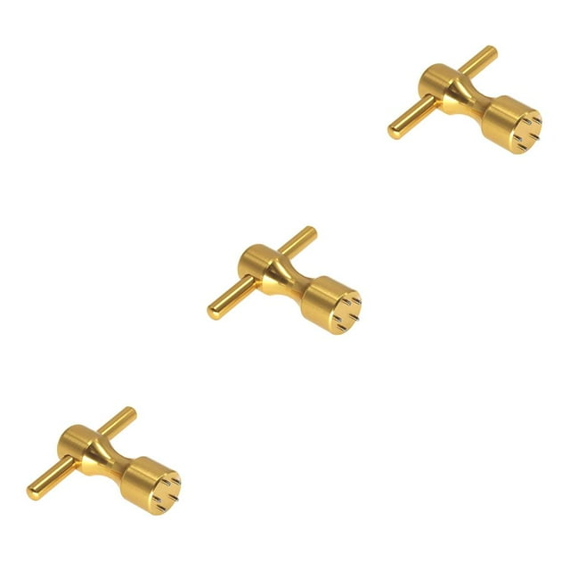 Maytalsory Golf Putter Screws Wrench Golfing Club Head Spanner 5 Pin Holes Portable Weight Tools Intended for Gold 3Set