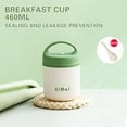 thumbnail image 3 of Fiudx Taza Térmica para Desayuno, Taza de Viaje de Acero Inoxidable 304, Recipiente Portátil para Leche y Avena, Tecnología de Aislamiento Al Vacío, Ideal para Guardar Comidas Frías y Calientes, Esen, 3 of 4