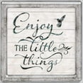 thumbnail image 6 of Enjoy The Little Things Ceramic Slate Grey Interchangeable Photo Frame Candle Wax Oil Warmer, 6 of 6