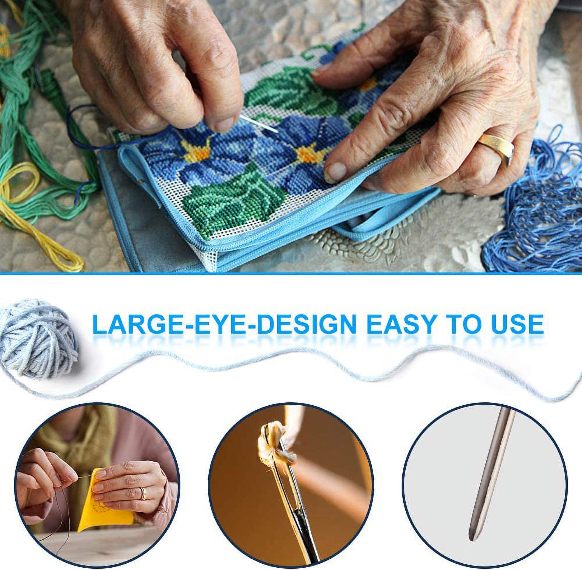Vodiye No. 14 crochet hook set, sizes 2.0–10.0 mm, colorful metal crochet hooks, ergonomic design, comfortable to use