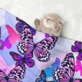 thumbnail image 2 of Disketp Flying Butterflies Dog Blanket/Bed Cover for Dogs and Cats,Puppy Essentials-Medium, 2 of 8