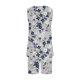 thumbnail image 3 of Pantalones de Cintura Elástica para las Mujeres Shorts Sets, Cuello Redondo Impresión Blusa sin Mangas Verano, 3 of 6