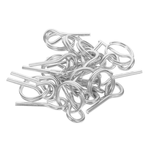 ETEREAUTY Tent Connect Pin Set Plated Metal Rope for Outdoor and Projects