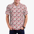 thumbnail image 1 of Balery Ladybugs 2 Camisa Polo de Hombre con Estampado, de Manga Corta y Tejido Medio, Camisa Tipo Golf Polo-Small, 1 of 6
