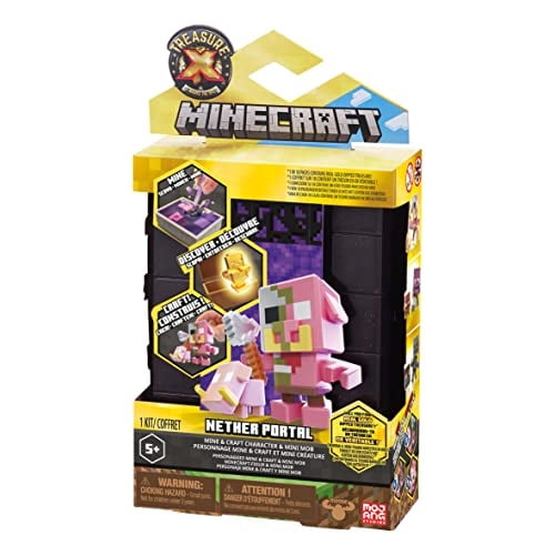 Aventura de Toy Treasure X Minecraft Nether Portal Treasure X Oro