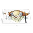 thumbnail image 2 of Penny-wise Set of 6 Individual Placemats for Dining Table, Non-slip, Washable, Reusable Table Mats for Decor Home Party for Kid Teen Adult, 2 of 8