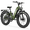 Green, variant on FREESKY 3000W Electric Bike for Adults 105mile Long Range Step-Thru Ebike Motor 37MPH Dirt E Bike 25Ah Removable Samsung Battery 26'' Fat Tire Electric Bicycle Full Suspension for Commute Mountains