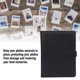 thumbnail image 4 of Álbum De Fotos De Piel Sintética Con Cartera, Álbum De Recortes De Gran Capacidad Para Cáras Anchas 400 300 210, 80 Bolsillos Para Fotografías De 5 Pulgadas, Diseño De, 4 of 7
