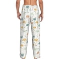 thumbnail image 2 of Bixox Men's Dandelion Patterned Pajama Pants with Pockets Lounge Clothes for Home, 2 of 5
